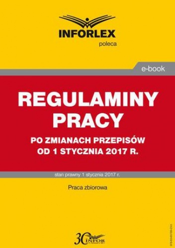 REGULAMINY PRACY po zmianach przepisów od 1 stycznia 2017 r - Pl Infor