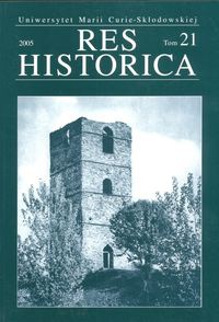 Res Historica tom 21 - Henryk Gmiterek,  Redakcja pisma Res Historica
