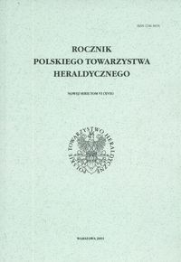 Rocznik Polskiego Towarzystwa Heraldycznego. Tom VI (XVII) - Stefan K. Kuczyński