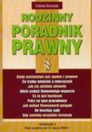 Rodzinny poradnik prawny - Elżbieta Banasiak