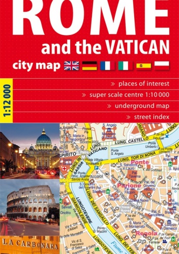 Rome and the Vatican. City map. 1:12 000 ExpressMap - praca zbiorowa