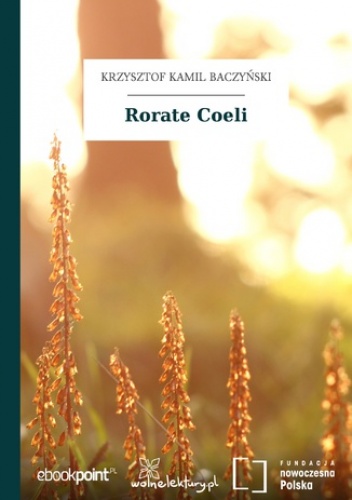 Rorate Coeli - Kamil Baczyński Krzysztof