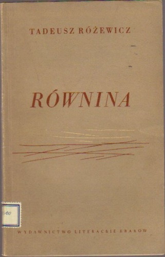 Równina - Tadeusz Różewicz