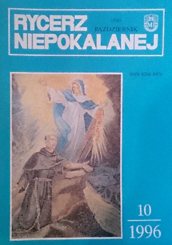 Rycerz Niepokalanej, październik 1996 - redakcja Rycerza Niepokalanej
