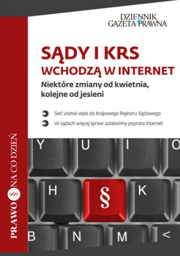 Sądy i KRS wchodzą w internet - Pieńkosz Piotr
