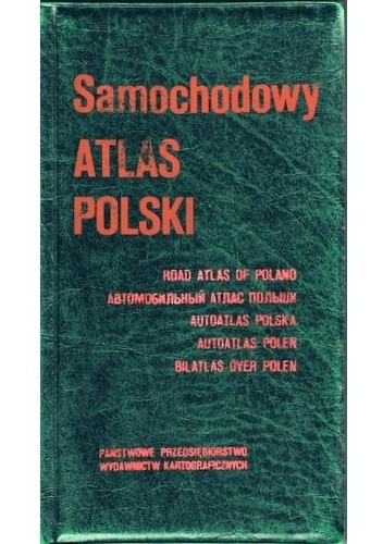 Samochodowy atlas Polski. 1:500 000 - praca zbiorowa