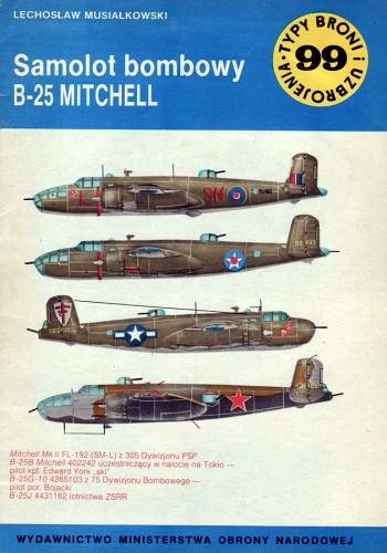 Samolot bombowy B-25 Mitchell - Lechosław Musiałkowski