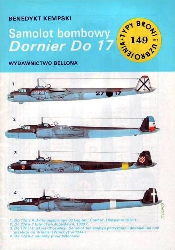 Samolot bombowy Dornier Do 17 - Benedykt Kempski