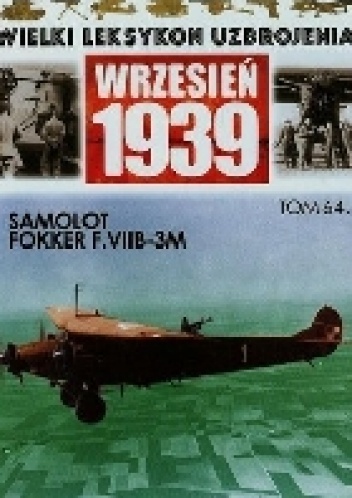 Samolot Fokker F.VIIB-3M - Wojciech Mazur