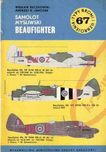 Samolot myśliwski Beaufighter - Andrzej R. Janczak, Wiesław Bączkowski