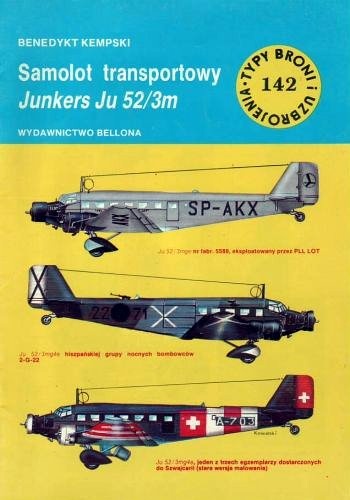 Samolot transportowy Junkers Ju 52/3m - Benedykt Kempski