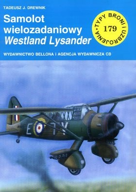 Samolot wielozadaniowy Westland Lysander - Tadeusz J. Drewnik