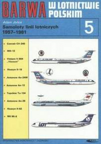 Samoloty linii lotniczych 1957-1981 - Adam Jońca