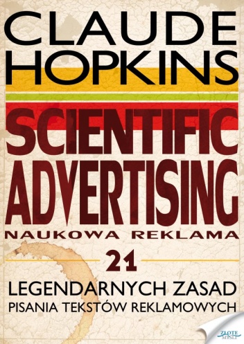 Scien­tific Ad­ver­ti­sing - Claude Hopkins