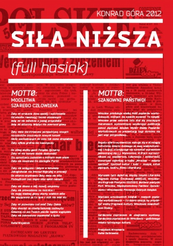 Siła niższa (full hasiok) - Konrad Góra