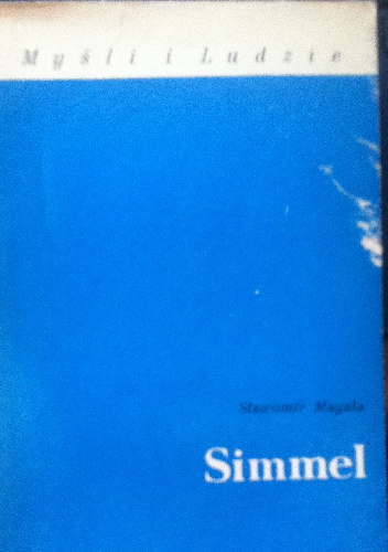 Simmel - Sławomir Magala