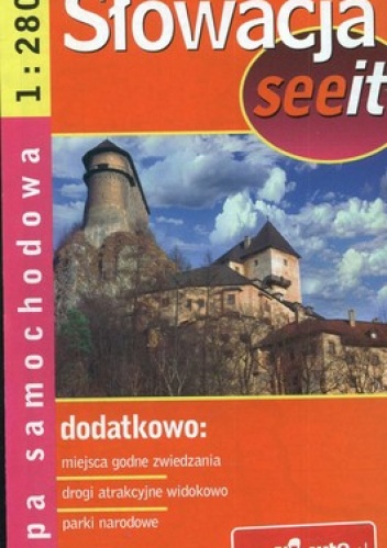 Słowacja. Mapa samochodowa 1:280 000 Demart