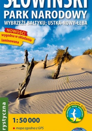 Słowiński Park Narodowy. Wybrzeże Bałtyku: Ustka, Rowy, Łeba. Mapa turystyczna. 1:50 000 ExpressMap