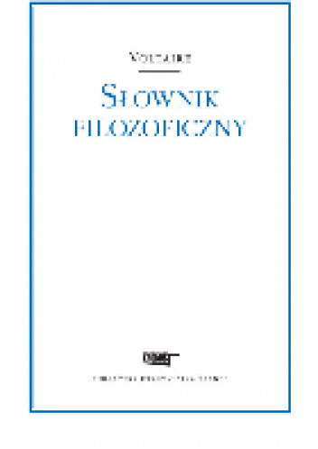 Słownik filozofizny - Voltaire