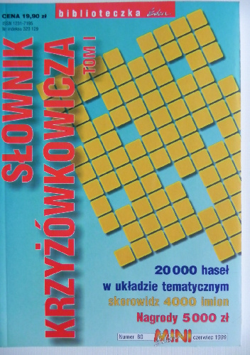 Słownik krzyżówkowicza tom I