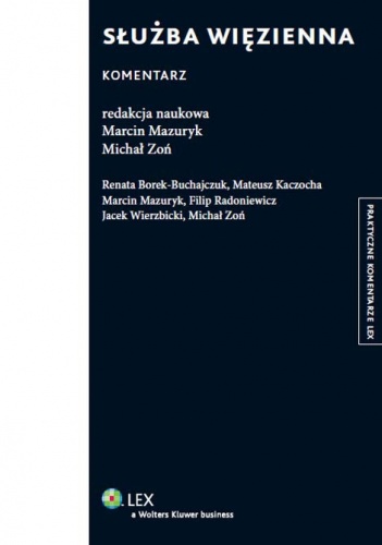 Służba więzienna. Komentarz - Marcin Mazuryk, Michał Zoń