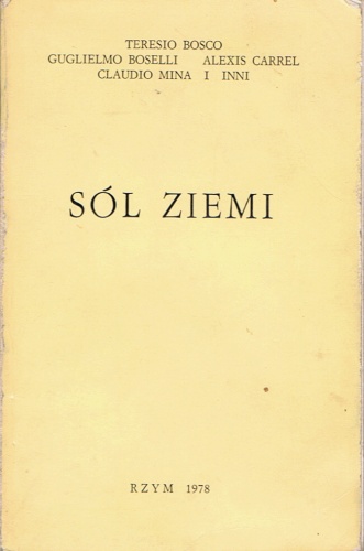 Sól ziemi - Teresio Bosco