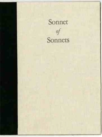 Sonnet of Sonnets
