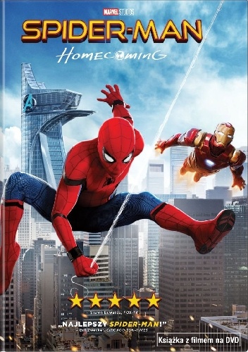 Spider-Man: Homecoming (DVD + książka) - praca zbiorowa