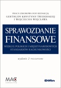 Sprawozdanie finansowe według polskich i międzynarodowych standardów rachunkowości - Gertruda Krystyna Świderska