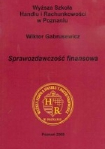 Sprawozdawczość finansowa - Wiktor Gabrusewicz