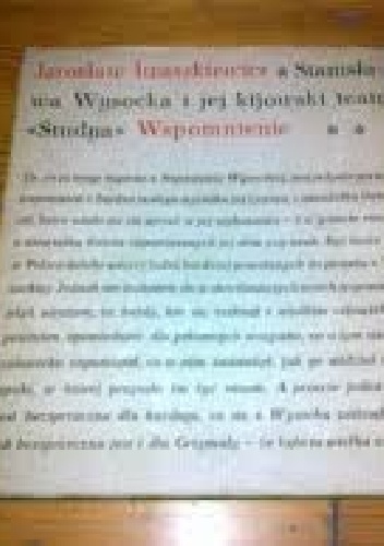 Stanisława Wysocka i jej kijowski teatr "Studya" - Jarosław Iwaszkiewicz