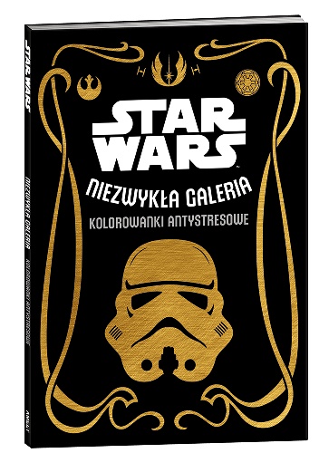 Star Wars. Niezwykła galeria. Kolorowanki antystresowe - Nicolas Beaujouan