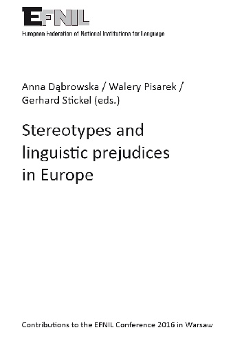 Stereotypes and linguistic prejudices in Europe