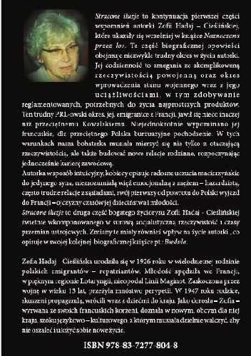 Stracone Iluzje - Zofia Hadaj-Cieślińska