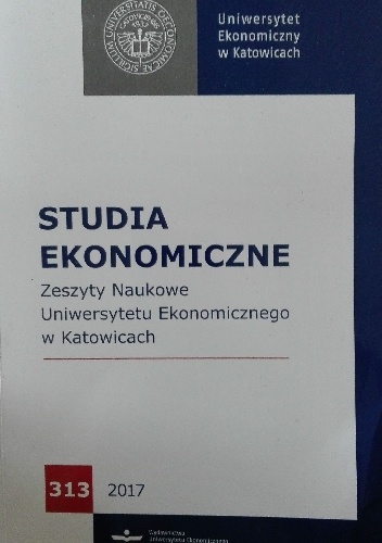Studia Ekonomiczne Zeszyty Naukowe Uniwersytetu Ekonomicznego w Katowicach 313/2017 - praca zbiorowa, Antoni Leśniak