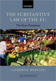 Substantive Law of the EU: - Catherine Barnard