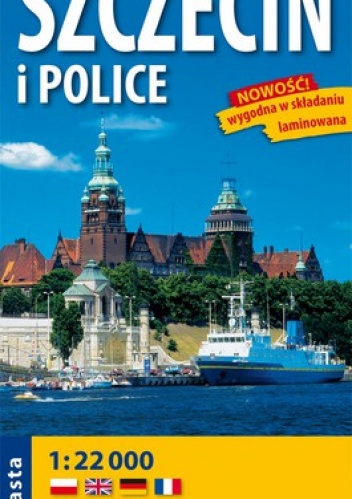 Szczecin i Police. Plan miasta, laminowany. 1:22 000 Expressmap