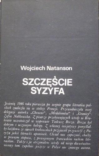 Szczęście Syzyfa - Wojciech Natanson