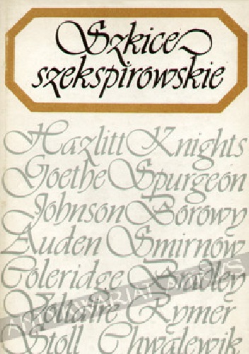 Szkice szekspirowskie - praca zbiorowa