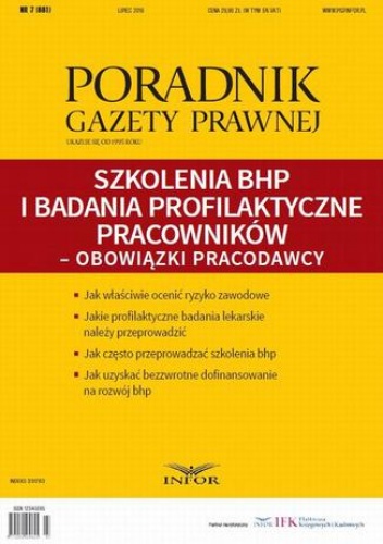 Szkolenia BHP i badania profilaktyczne pracowników  obowiązki pracodawcy