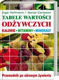 Tabele wartości odżywczych Kalorie, witaminy, minerały. Przewodnik po zdrowym żywieniu - Hofmann Inge , Carlsson Sonja - Sonja Carlsson, Inge Hofmann
