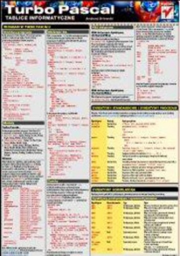 Tablice informatyczne. Turbo Pascal - Andrzej Orłowski