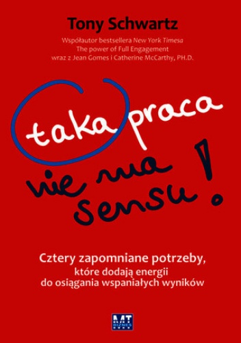 Taka praca nie ma sensu! - Tony Schwartz