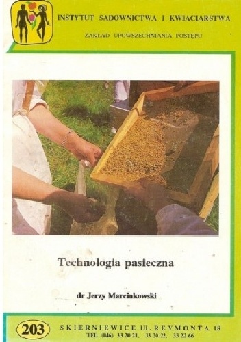 Technologia pasieczna - Jerzy Marcinkowski