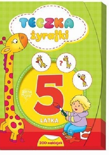 Teczka żyrafki 5 latka - Joanna Myjak, Elżbieta Lekan