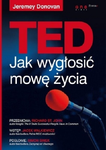 TED. Jak wygłosić mowę życia - Jeremey Donovan
