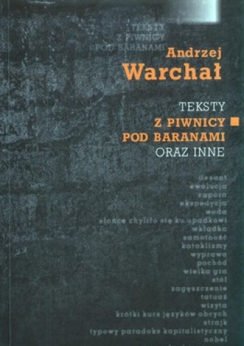 Teksty z Piwnicy Pod Baranami oraz inne - Andrzej Warchał