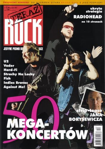 Teraz Rock, nr 12 (58) / 2007 - Redakcja magazynu Teraz Rock
