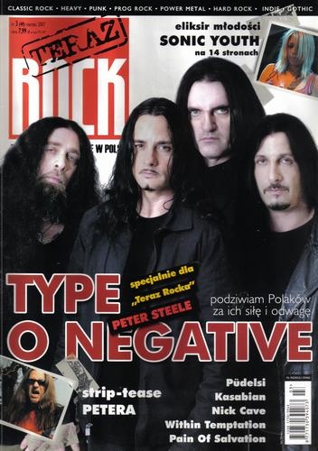 Teraz Rock, nr 3 (49) / 2007 - Redakcja magazynu Teraz Rock
