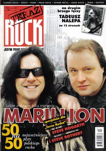 Teraz Rock, nr 4 (50) / 2007 - Redakcja magazynu Teraz Rock
